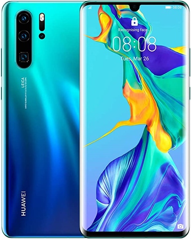 HUAWEI P30 Pro オーロラブルー 256GB デュアルSIM Huawei P30 Pro 256GB Dual Sim UNLOCKED 8GB RAM